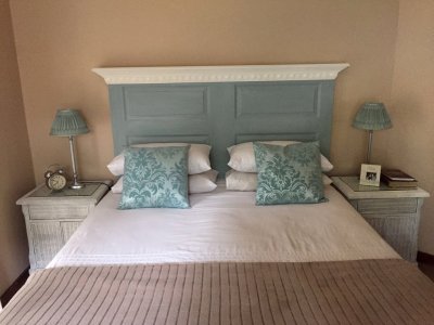 Manufactured Shaker style Headboard Painted to client requirements