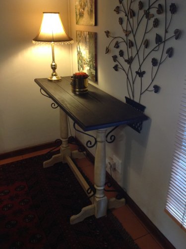 Manufactured stylish server painted & stained to client requirements