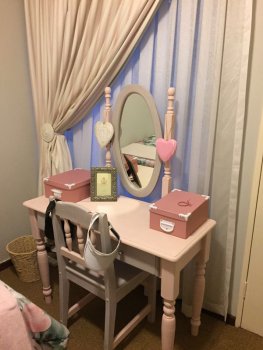 Makeover of kids bedroom (Dressing table)