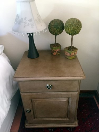 Makeover of pedestal and  painted to customer requirements