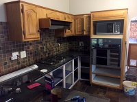 Removing Cabinet doors.