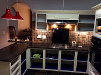 Painting of carcasses.