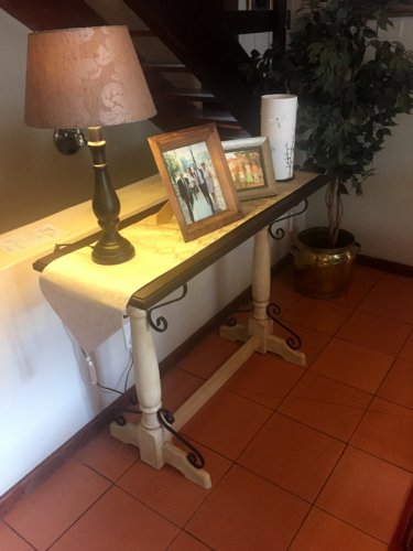 Manufactured stylish server painted & stained to client requirements