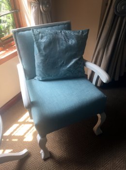 Restored old armchair (After)